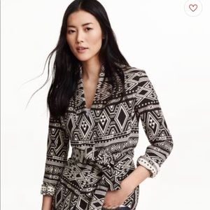H&M jacket with belt